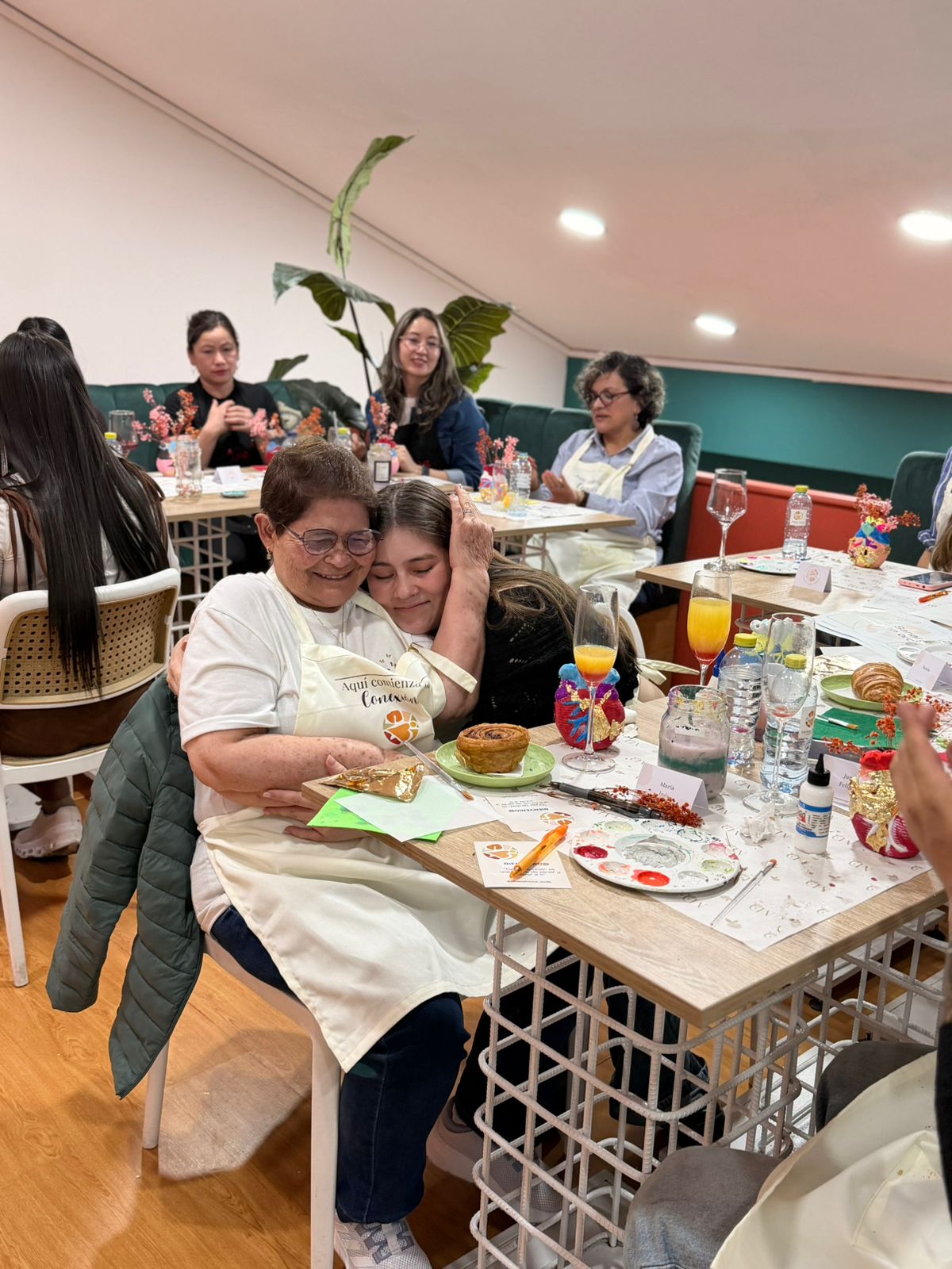 Momento de creación en taller